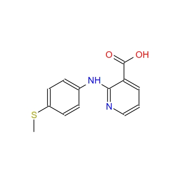 2-(4-Methylsulfanyl-phenylamino)-nicotinic acid,2-(4-Methylsulfanyl-phenylamino)-nicotinic acid