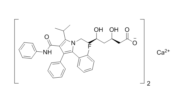 阿托伐他汀钙杂质38；钙盐,((3R,5R)-7-(2-(2-fluorophenyl)-5-isopropyl-3-phenyl-4-(phenylcarbamoyl)-1H-pyrrol-1-yl)-3,5-dihydroxyheptanoate) calcium(II)