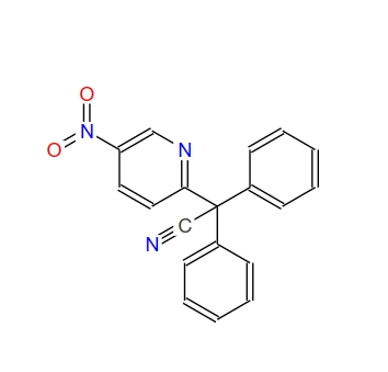(5-nitropyridin-2-yl)diphenylacetonitrile,(5-nitropyridin-2-yl)diphenylacetonitrile