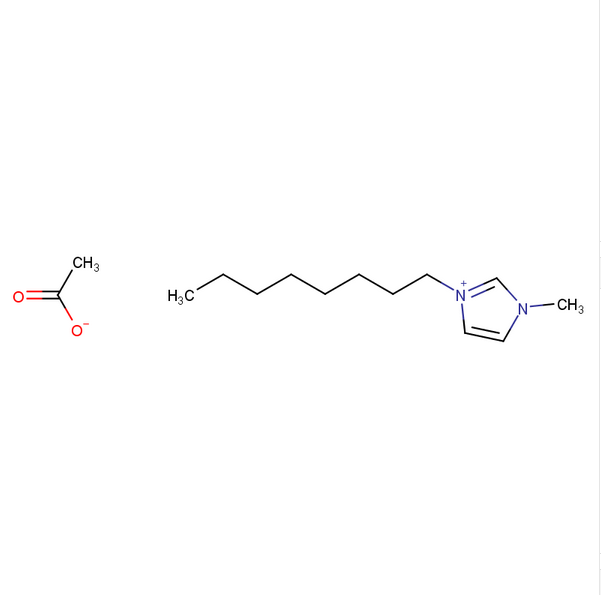 1-辛基-3-甲基咪唑醋酸鹽,1-octyl-3-metylimidazoliumacetate