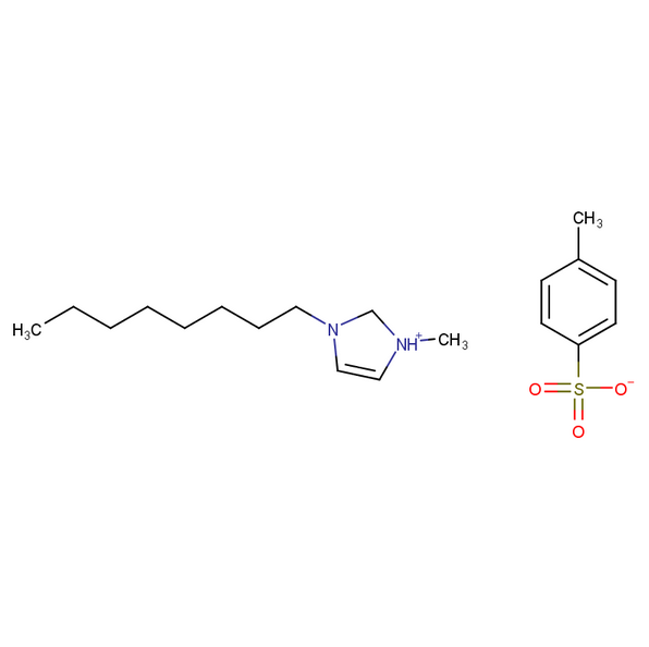 1-辛基-3-甲基咪唑?qū)妆交撬猁},4-methylbenzenesulfonate,1-methyl-3-octyl-1,2-dihydroimidazol-1-ium