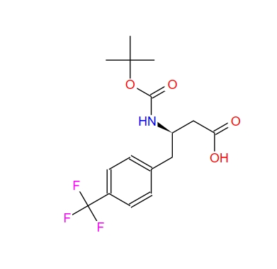 Boc-R-3-氨基-4-(4-三氟甲基苯基)-丁酸,Boc-(R)-3-Amino-4-(4-Trifluoromethylphenyl)-butyric acid