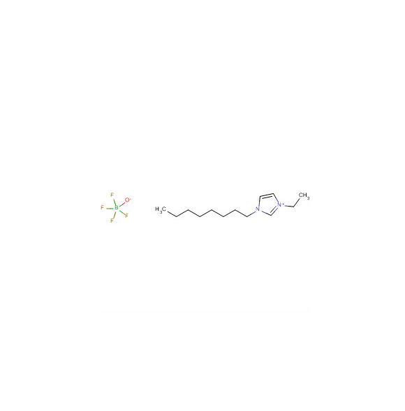 1-辛基-3-乙基咪唑四氟硼酸盐,1H-Imidazolium, 1-ethyl-3-octyl-, tetrafluoroborate(1-)