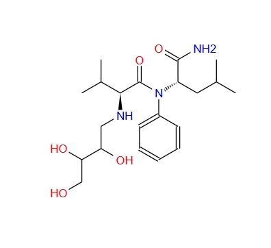 N-[(2RS,3RS)-2,3,4-Trihydroxy-butyl]-Val-Leu-anilide,N-[(2RS,3RS)-2,3,4-Trihydroxy-butyl]-Val-Leu-anilide