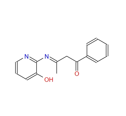 3-(3-hydroxypyridin-2-ylimino)-1-phenylbutan-1-one,3-(3-hydroxypyridin-2-ylimino)-1-phenylbutan-1-one