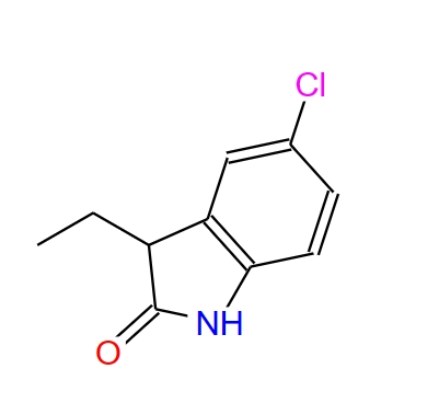 3-ethyl-5-chloro-indolin-2-one,3-ethyl-5-chloro-indolin-2-one