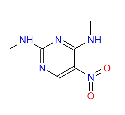 N,N'-dimethyl-5-nitro-pyrimidine-2,4-diamine,N,N'-dimethyl-5-nitro-pyrimidine-2,4-diamine
