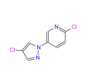 2-chloro-5-(4-chloro-1H-pyrazol-1-yl)pyridine,2-chloro-5-(4-chloro-1H-pyrazol-1-yl)pyridine