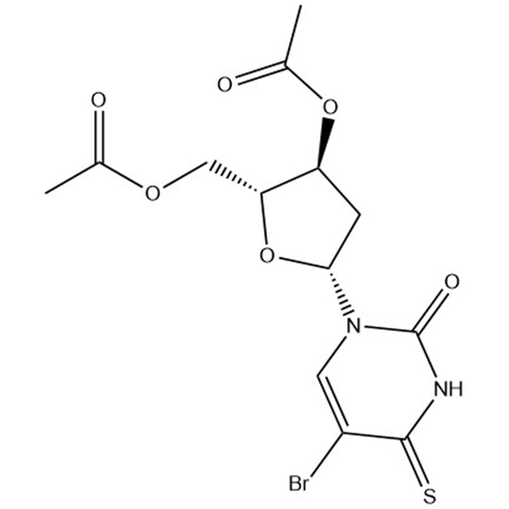 Uridine,2'-deoxy-5-Bromo-4-thio-,3'5'-diacetate,Uridine,2'-deoxy-5-Bromo-4-thio-,3'5'-diacetate