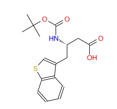 (S)-4-(苯并[b]噻吩-3-基)-3-((叔丁氧羰基)氨基)丁酸,(S)-4-(Benzo[b]thiophen-3-yl)-3-((tert-butoxycarbonyl)amino)butanoic acid