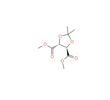 (4R,5R)-2,2-二甲基-1,3-二氧戊环-4-羧酸甲,Dimethyl (-)-2,3-O-Isopropylidene-L-tartrate