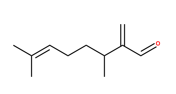 3,7-二甲基-2-亚甲-6-辛烯醛,3,7-DIMETHYL-2-METHYLENE-OCT-6-ENAL