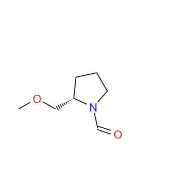 (S)-(-)-2-(甲氧甲基)-1-吡咯烷甲醛,(S)-(-)-2-(METHOXYMETHYL)-1-PYRROLIDINECARBOXALDEHYDE