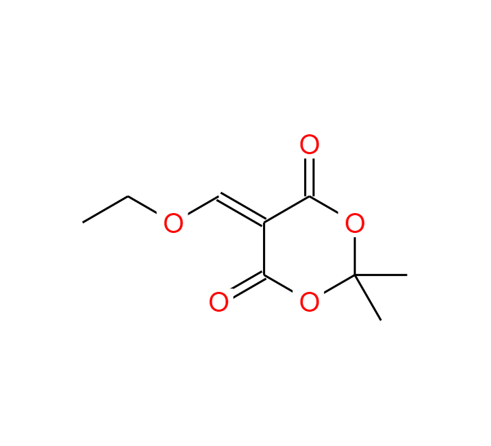5-乙氧基甲烯基-2,2-二甲基-1,3-二氧六环-4,6-二酮,5-(ethoxyMethylene)-2,2-diMethyl-1,3-dioxane-4,6-dione