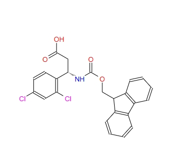FMOC-(S)-3-氨基-3-(2,4-二氯苯基)-丙酸,(S)-3-((((9H-Fluoren-9-yl)methoxy)carbonyl)amino)-3-(2,4-dichlorophenyl)propanoic acid