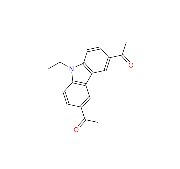 3,6-二乙酰基-9-乙基咔唑,3,6-Diacetyl-9-ethyl-9H-carbazole