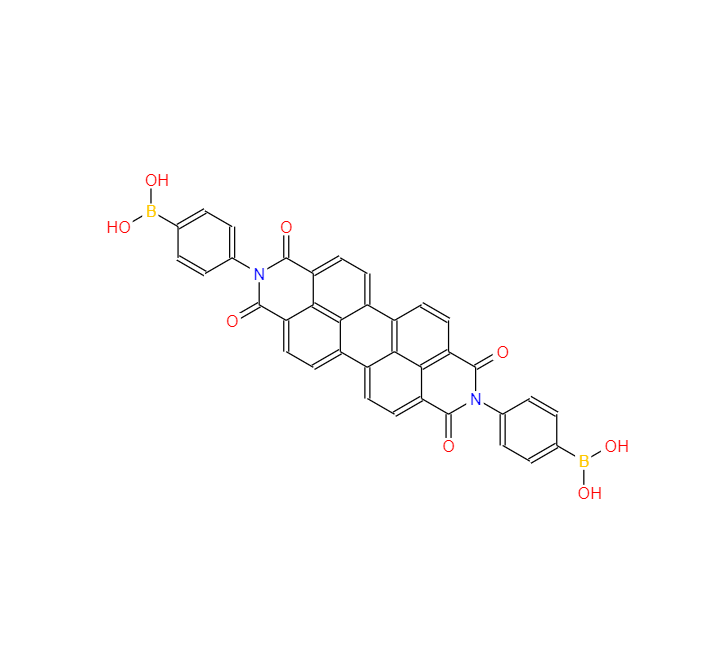 Boronicacid,B,B'-[(1,3,8,10-tetrahydro-1,3,8,10-tetraoxoanthra[2,1,9-def:6,5,10-d'e'f']diisoquinoline-2,9-diyl)di-4,1-phenylene]bis-,Boronicacid,B,B'-[(1,3,8,10-tetrahydro-1,3,8,10-tetraoxoanthra[2,1,9-def:6,5,10-d'e'f']diisoquinoline-2,9-diyl)di-4,1-phenylene]bis-