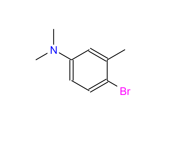 4-溴-N,N,3-三甲基苯胺,4-BROMO-N,N-DIMETHYL-M-TOLUIDINE