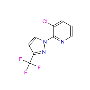 3-chloro-2-(3-(trifluoromethyl)-1H-pyrazol-1-yl)pyridine 438450-38-5
