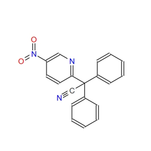 (5-nitropyridin-2-yl)diphenylacetonitrile,(5-nitropyridin-2-yl)diphenylacetonitrile