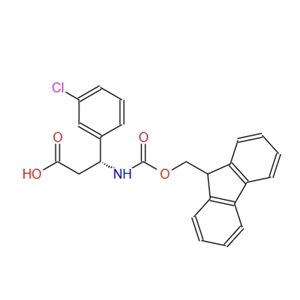 fmoc-(r)-3-氨基-3-(3-氯苯基)-丙酸,(R)-3-((((9H-Fluoren-9-yl)methoxy)carbonyl)amino)-3-(3-chlorophenyl)propanoic acid
