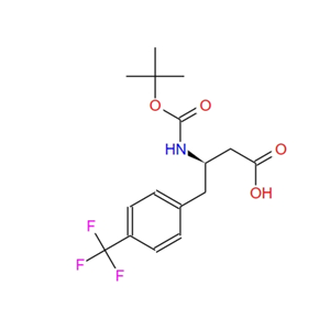 Boc-R-3-氨基-4-(4-三氟甲基苯基)-丁酸 269726-77-4