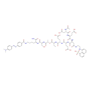 Ac-Asp-Glu-Asp(EDANS)-Glu-Glu-Abu-L-lactoyl-Ser-Lys(DABCYL)-NH2 188530-20-3