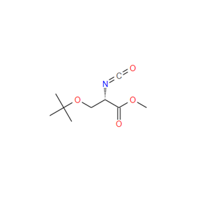(S)-(+)-2-异氰酰基-3-叔丁基丙酸甲酯,(S)-(+)-2-ISOCYANATO-3-TERT-BUTOXYPROPIONIC ACID METHYL ESTER