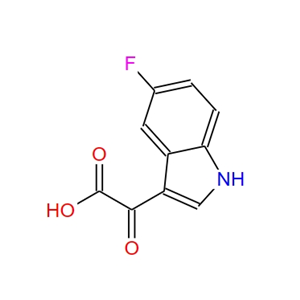 2-（5-氟-1H-吲哚-3-基）-2-氧代乙酸 913320-96-4