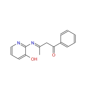 3-(3-hydroxypyridin-2-ylimino)-1-phenylbutan-1-one,3-(3-hydroxypyridin-2-ylimino)-1-phenylbutan-1-one