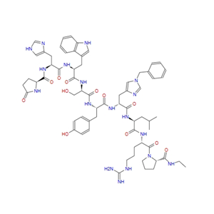 (Des-Gly10,D-Ser4,D-His(Bzl)6,Pro-NHEt9)-LHRH 134053-51-3