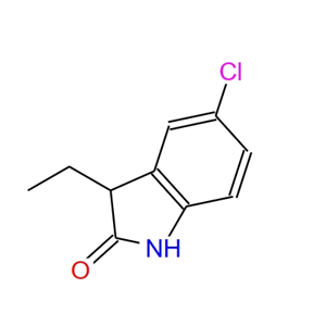 3-ethyl-5-chloro-indolin-2-one 797051-96-8