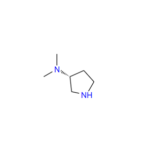 132958-72-6 (3R)-(+)-3-(二甲氨基) 吡咯烷