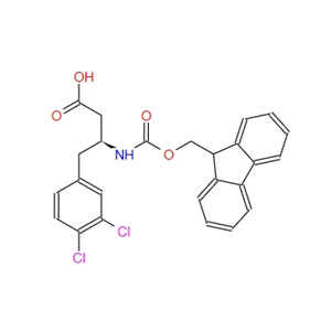 (S)-3-((((9H-芴-9-基)甲氧基)羰基)氨基)-4-(3,4-二氯苯基)丁酸,(S)-3-((((9H-Fluoren-9-yl)methoxy)carbonyl)amino)-4-(3,4-dichlorophenyl)butanoic acid