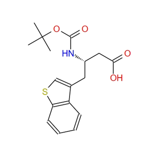 (S)-4-(苯并[b]噻吩-3-基)-3-((叔丁氧羰基)氨基)丁酸 270063-45-1