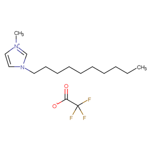 1-癸基-3-甲基咪唑三氟乙酸盐,1H-Imidazolium, 3-decyl-1-methyl-, 2,2,2-trifluoroacetate (1:1)