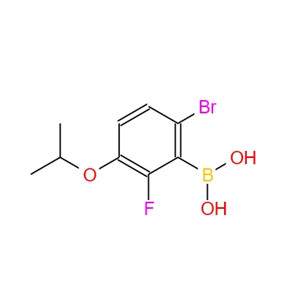6-溴-2-氟-3-异丙氧基苯硼酸 1072951-99-5