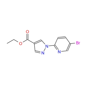 1-(5-bromo-pyridin-2-yl)-1H-pyrazole-4-carboxylic acid ethyl ester 915394-68-2