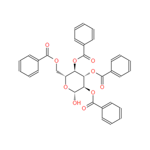 2,3,4,6-四-O-苯甲酰基-D-吡喃葡萄糖,2,3,4,6-Tetra-O-benzoyl-D-glucopyranose