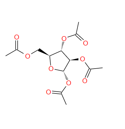 1,2,3,5-四-O-乙酰基-α-L-阿拉伯呋喃糖,1,2,3,5-Tetra-O-acetyl-α-L-arabinofuranose