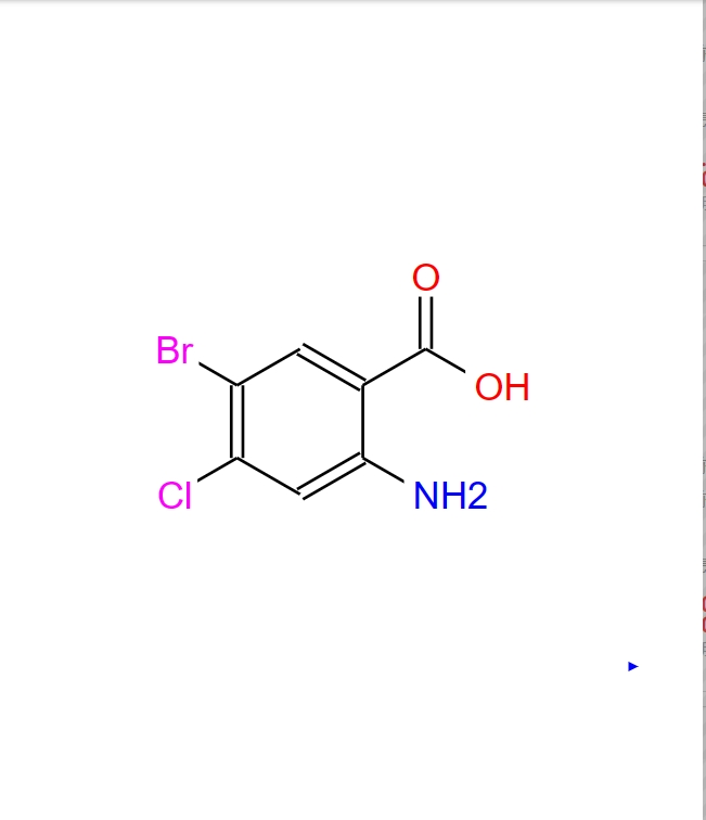 2-氨基-5-溴-4-氯苯甲酸,2-Amino-5-bromo-4-chlorobenzoic acid