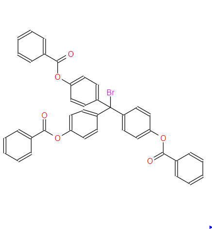 4,4’,4’-三(苄氧基苯基)甲基溴,4,4',4'-Tris(benzoyloxy)trityl Bromide