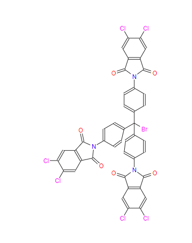 4,4’,4’-三(4,5-二氯鄰苯二甲酰亞胺苯基)甲基溴,4,4',4'-Tris(4,5-dichlorophthalimido)trityl Bromide