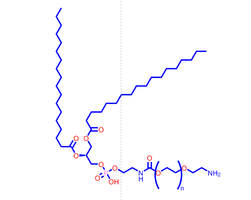 二硬脂酰基磷脂酰乙醇胺-聚乙二醇-氨基,DSPE-PEG-NH2