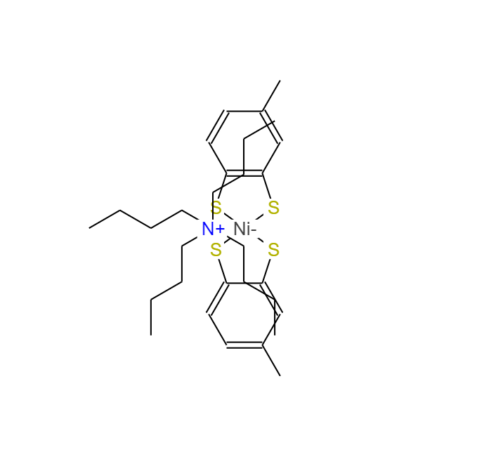 四丁基銨二(4-甲基-1,2-苯二硫醇酸根)鎳酸,TETRABUTYLAMMONIUM BIS(4-METHYL-1 2-