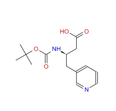 Boc-R-3-氨基-4-(3-吡啶基)丁酸,Boc-R-3-Amino-4-(3-pyridyl)-butyric acid