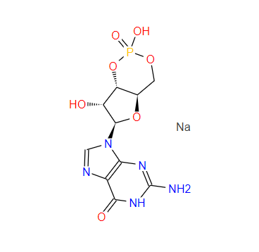 鸟苷-3’,5’-环磷酸一钠盐,Guanosine-3',5'-cyclicphosphate salt