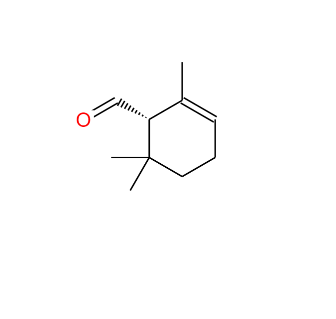 (S)-2,6,6-三甲基环己己酰基-2-癸酸甲醛,2-Cyclohexene-1-carboxaldehyde, 2,6,6-trimethyl-, (1S)-