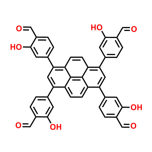 1,3,6,8-tetrakis(4-formyl-3-hydroxylphenyl)pyrene,1,3,6,8-tetrakis(4-formyl-3-hydroxylphenyl)pyrene