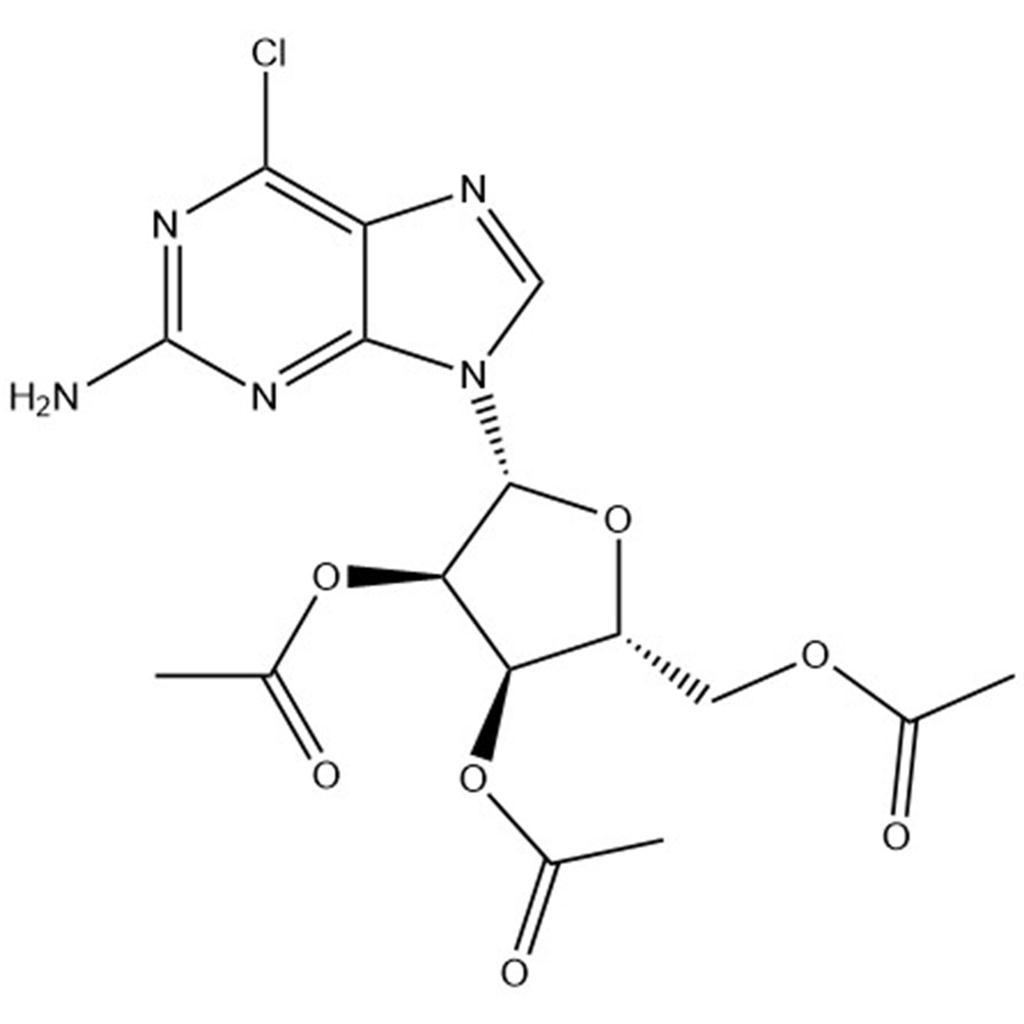 2',3',5'-三-O-乙酰-2-氨基-6-氯嘌呤核苷,2',3',5'-Tri-O-acetyl-2-aMino-6-chloropurine Riboside